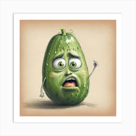 Pickle 7 Art Print