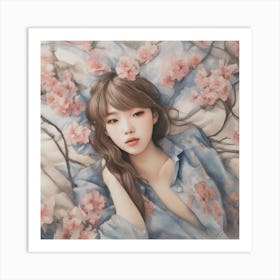 Cherry Blossoms 1 Art Print