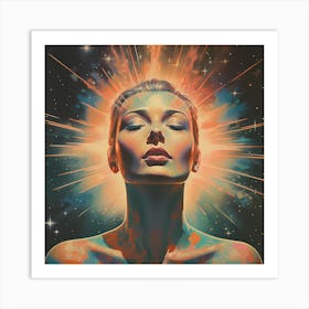 Spiritual Woman Enlightenment Art Print