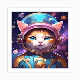 Cute Cats In A Variety Of Colors (1) Art Print