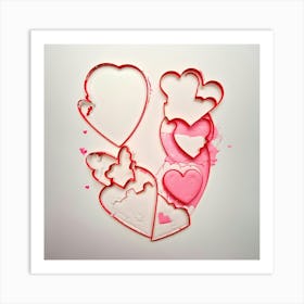 Heart Stock Videos & Royalty-Free Footage 2 Art Print