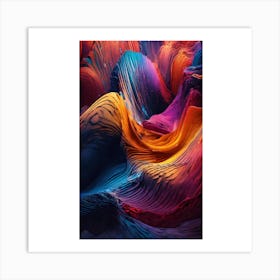 Abstract Painting 44 Art Print