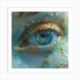 Eye Of The Gods Art Print