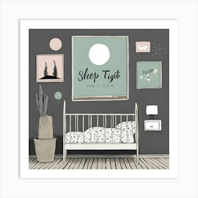 Sleep Tight Art Print