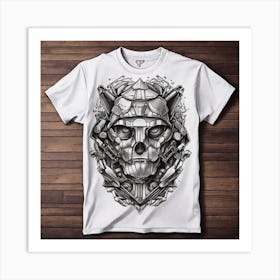 Skull Tattoo Art Print