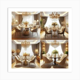 Dining Room 5 Art Print