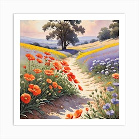 Poppies 3 Art Print