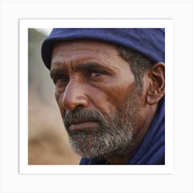 Portrait Of A Man 1 Art Print