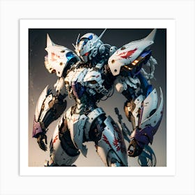 Robot Art Art Print