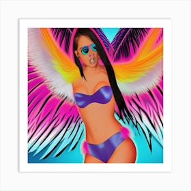 Angel Wingsz Art Print