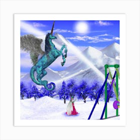 Unicornplayground 009 Art Print