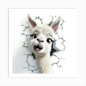 Llama 5 Art Print