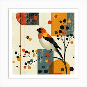 Bird On A Branch 2 Art Print