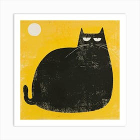 Black Cat 56 Art Print