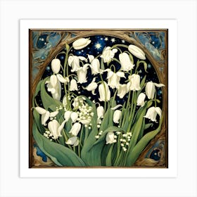 Night Flowers Art Print