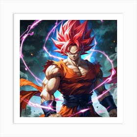 Dragon Ball Super 50 Art Print