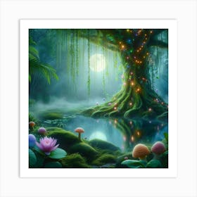 Fairy Forest 3 Art Print