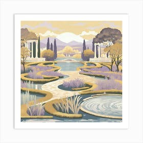 Palladian Paradise Art Print