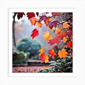 Autumn Leaves 3 Art Print