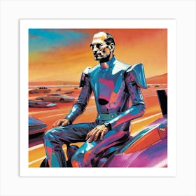 Steve Jobs 6 Art Print