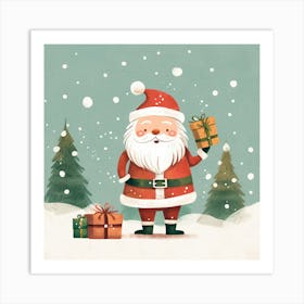 Santa Claus 46 Art Print