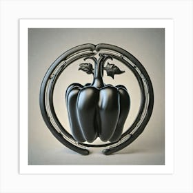 Peppers In A Circle 2 Art Print