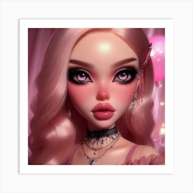 Sassy Doll 5 Art Print