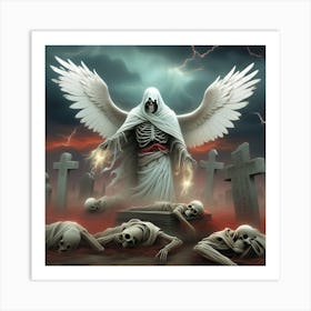 Angel Of Death 11 Art Print