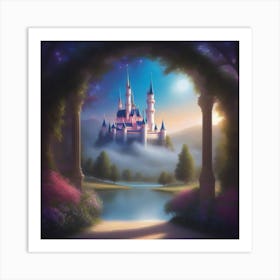 Cinderella Castle 1 Art Print