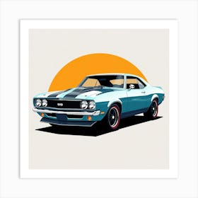 Chevrolet Camaro Art Print