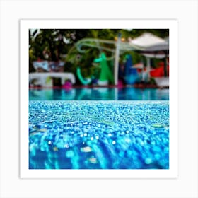 Pool Party 7 Art Print