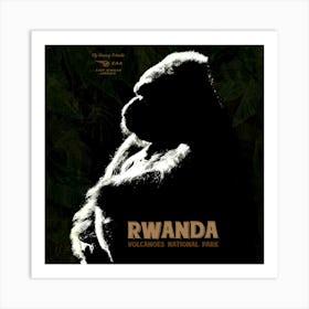 Rwanda Volcanoes National Park Art Print