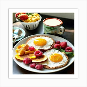 Breakfast Art Print