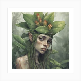 Elven Girl 6 Art Print