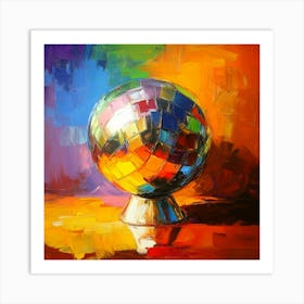 Disco Ball Art 3 Art Print