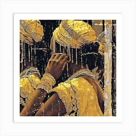 Woman In Gold Art Print