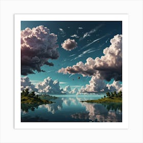 Clouds In The Sky 6 Art Print