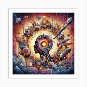 Dreamscape 17 Art Print