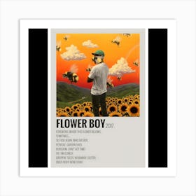 Flower Boy - Tyler, The Creator, 2017 Art Print