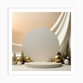 Christmas Background Art Print