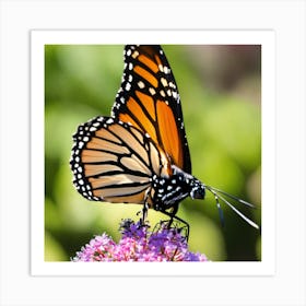 Monarch Butterfly Art Print