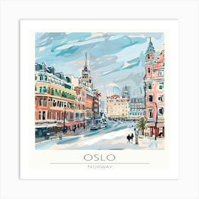 Oslo, Norway Art Print