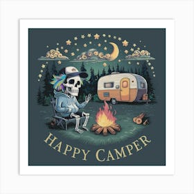 Happy Camper 3 Art Print