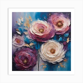 Stormy Day Blooms Art Print