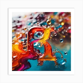 Letter R Art Print