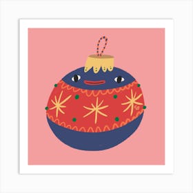 Christmas ball Art Print