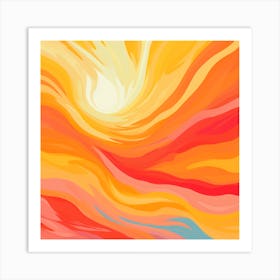 Abstract Painting 92 Art Print