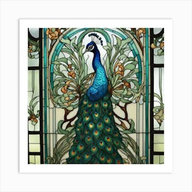 Peacock 12 Art Print