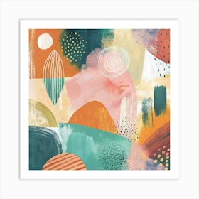 Abstract Painting 105 Art Print