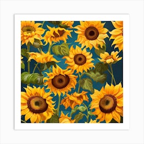 Sunflower 🌻 🌻  Art Print